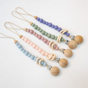 Chuponera con aros de madera